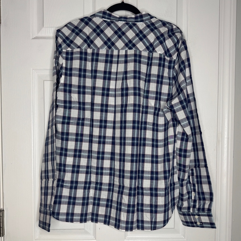 UNTUCKIT NWt Womans Sorbo Womans Plaid Buttondown Size 18‎ R - Picture 2 of 6